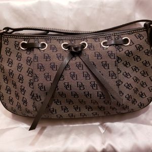 Dooney & Bourke Black Canvas Signature